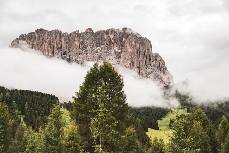 Dolomiten-Panorama am Gruppo del Sella